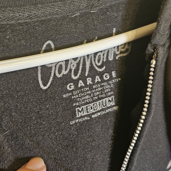Gas Monkey Garage men's medium hooded zip up - Picture 13 of 15